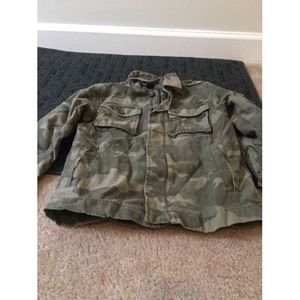 Old Navy Boys Camouflage Jacket Coat Full Zip Size XS